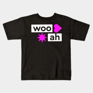 Straight WOO! AH! Kids T-Shirt